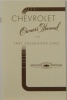 1947 Chevy Car Owners Manual
