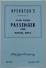 1948 Ford Car Owners Manual