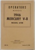 1946 Mercury Owners Manual