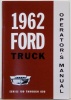 1962-Ford Truck Owners Manual