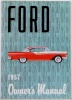1957 Ford Car Owners Manual