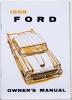 1958 Ford Car Owners Manual