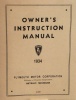 1934 Plymouth Owner's Manual