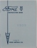 1935 Ford Car & Truck Owners Manual