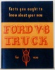 1936 Ford Truck Owners Manual