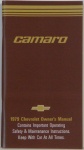 1979 Camaro Owners Manual