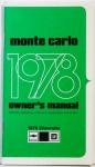 1978 Monte Carlo owners