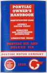 1935 Pontiac Owner's Manual, 6 cylinder