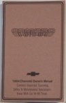 1984 Camaro Owners Manual