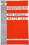 1934 Standard Car Owners Manual